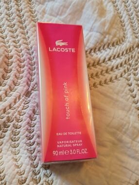Lacoste Touch of Pink Eau de Toilette - Bright Pink Box